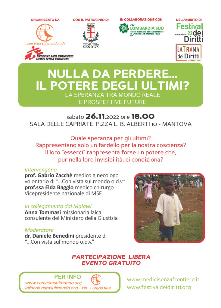 Festival dei diritti a Mantova: CI SIAMO